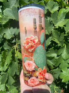 Cowgirl Cactus Tumbler