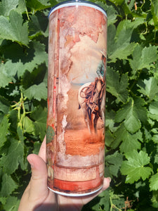 Cowgirl Cactus Tumbler