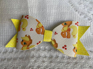 Yellow Pony Bow