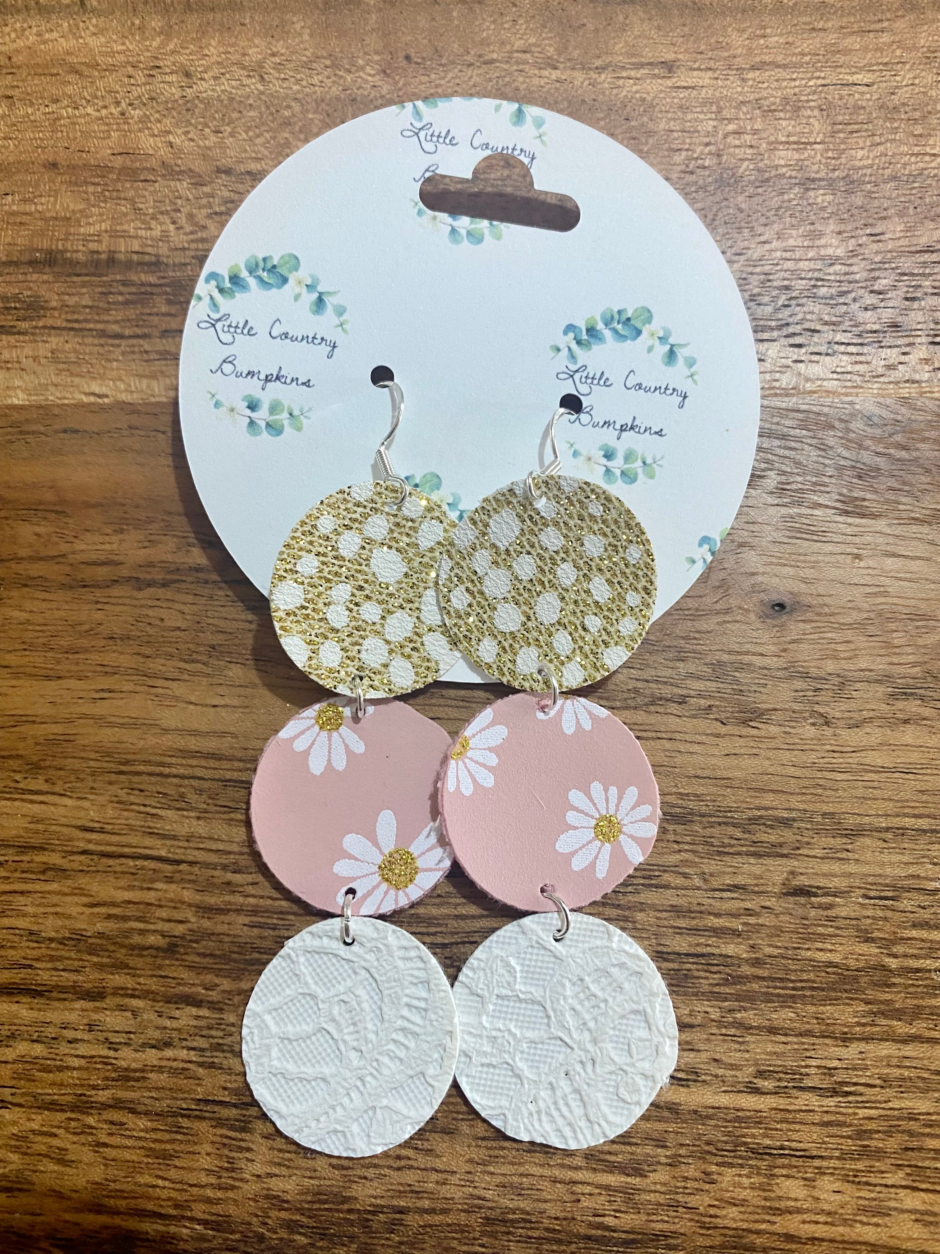 Ditsy Daisy Earrings 1