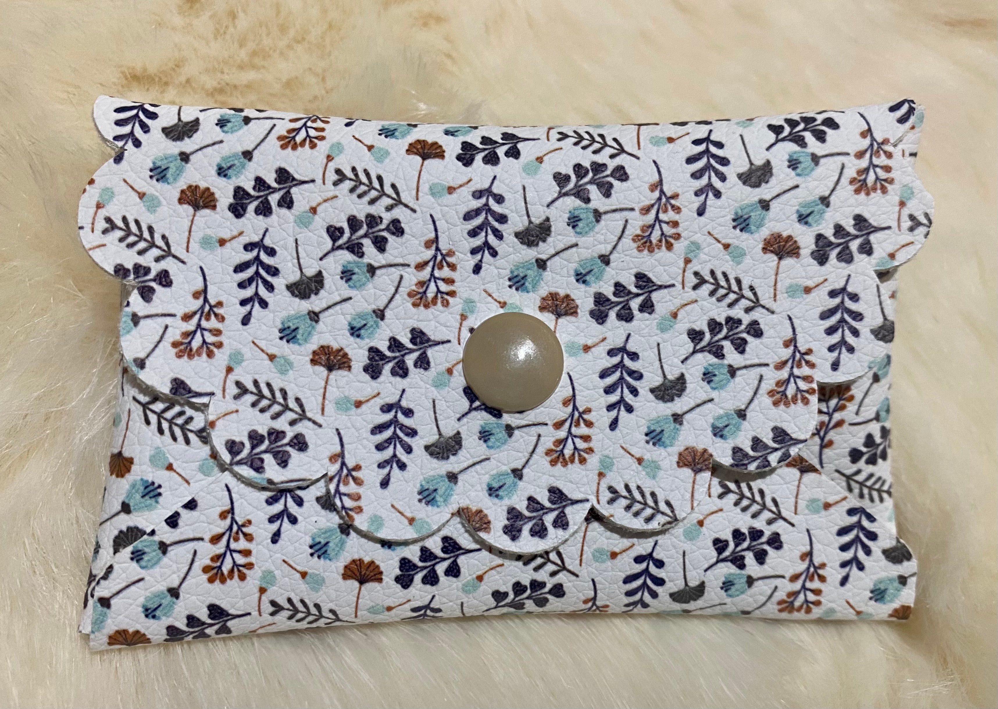 Blue Floral - Purse