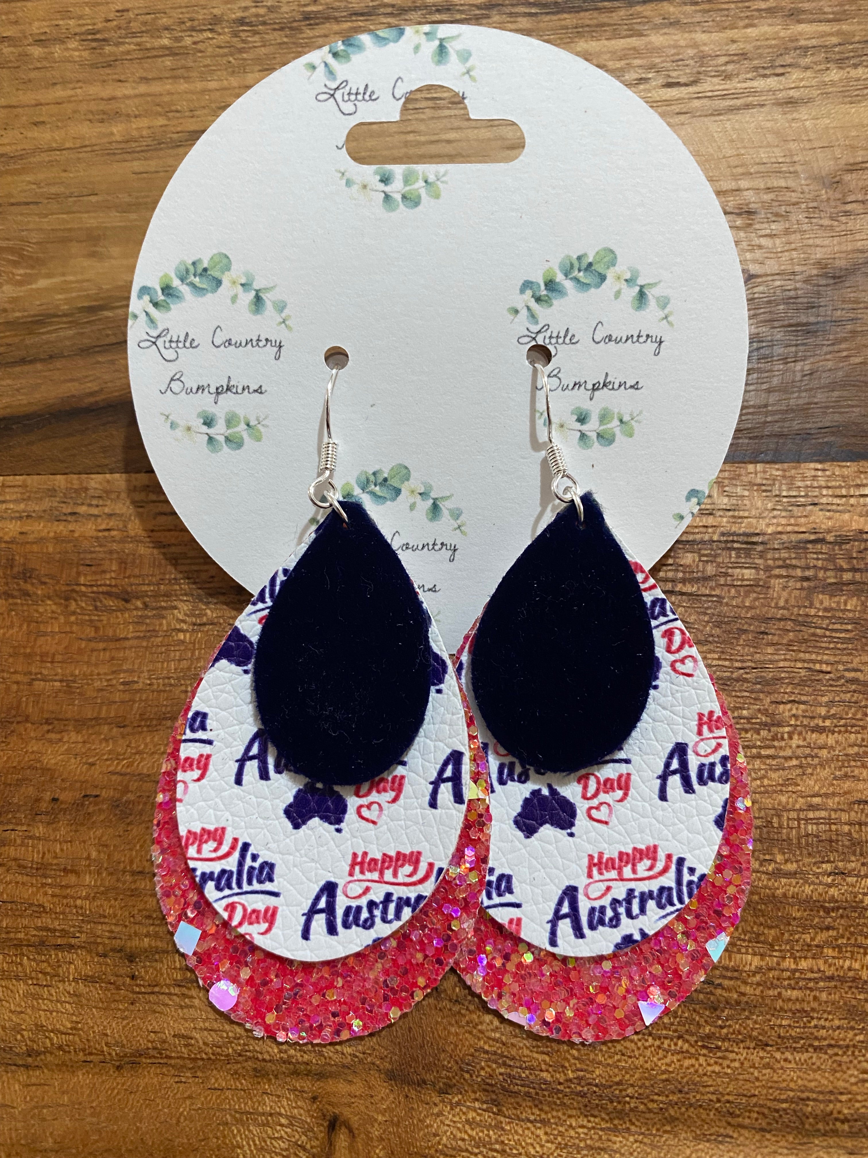 Australia Day Earrings 2