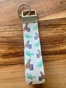 Barrel Racer Key Fob