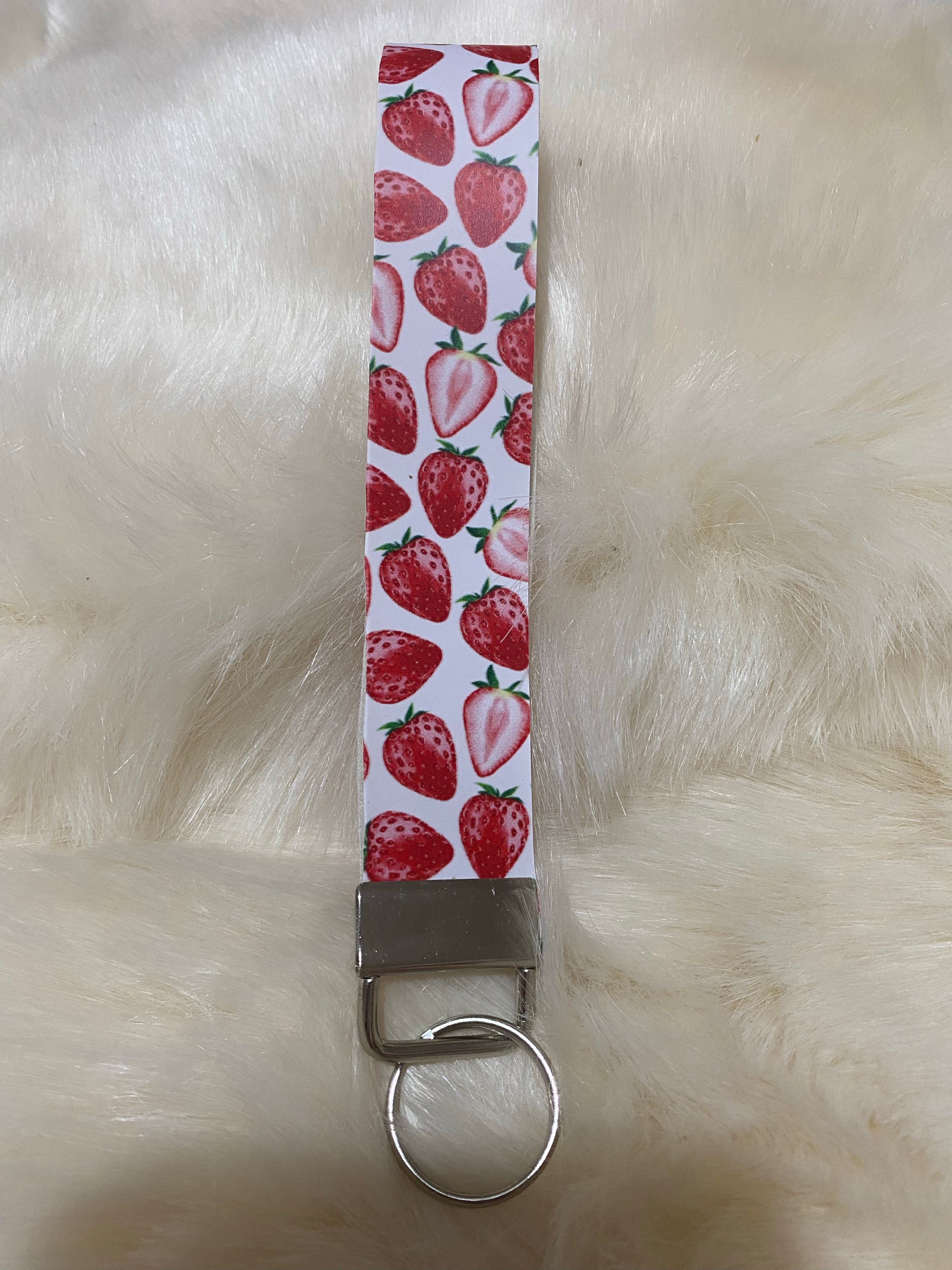 Strawberry Key Fob