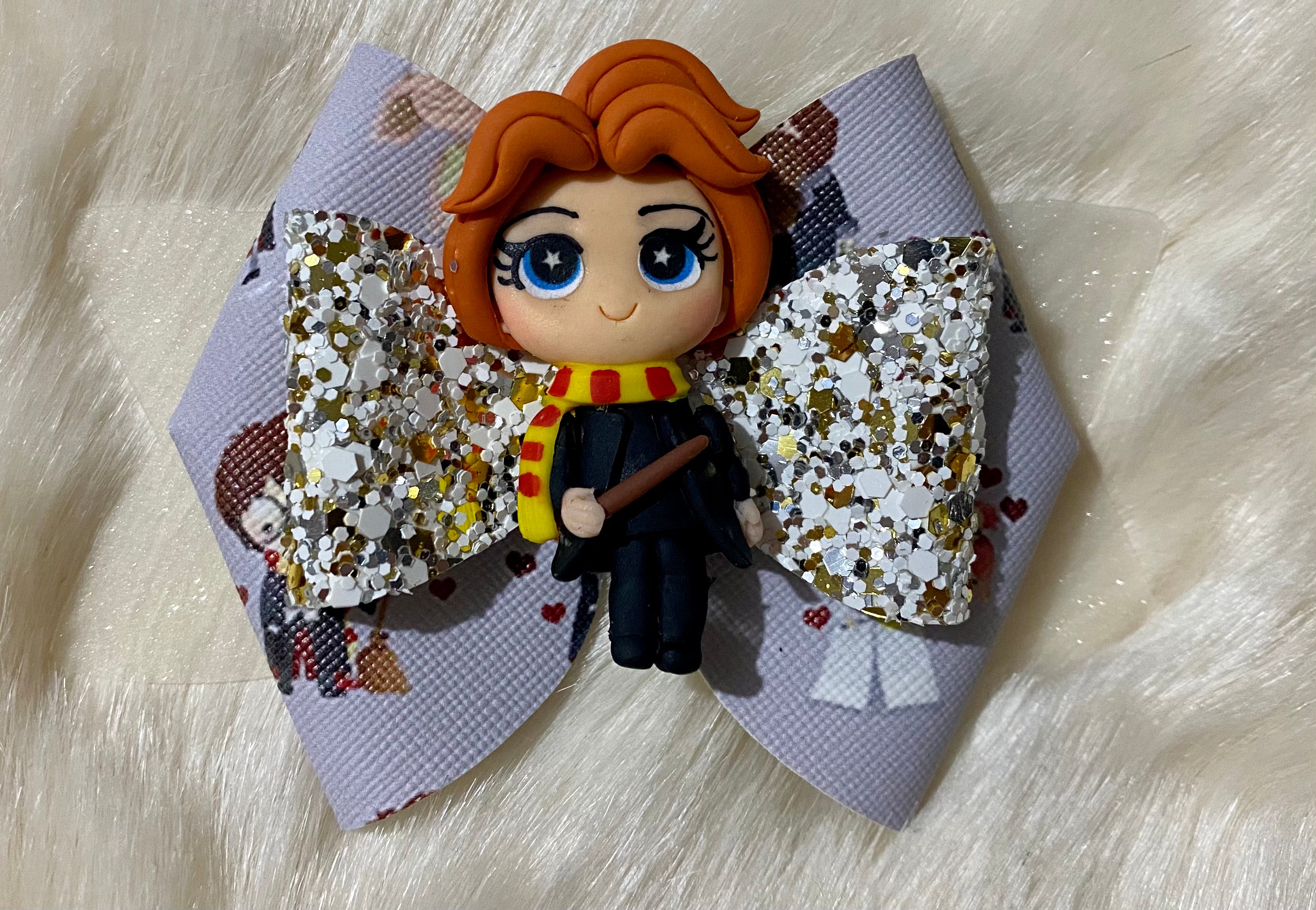 Ronald Weasley- Clay Embellished Hairbow