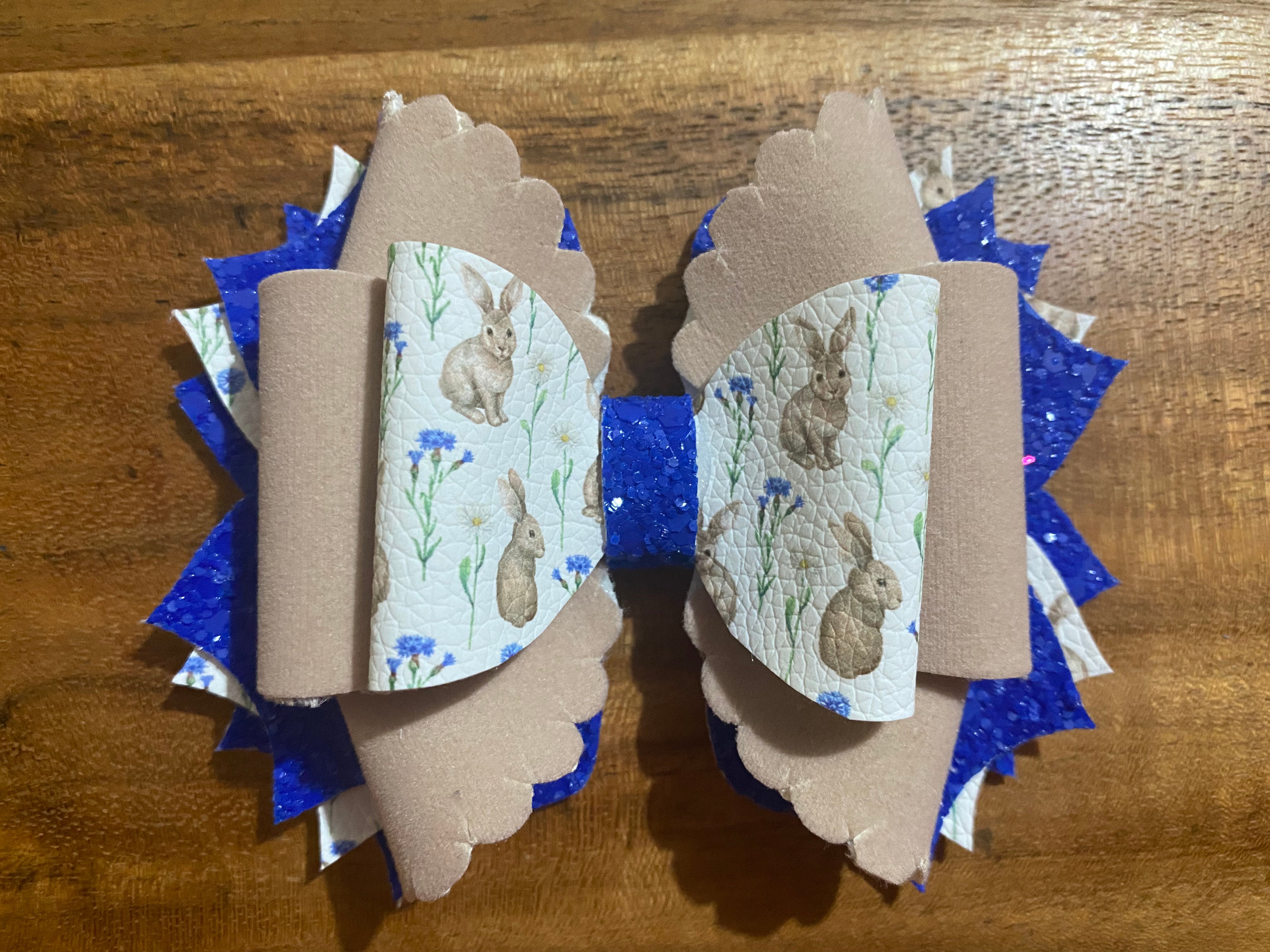 Blue Bunny Luxe Hairbow