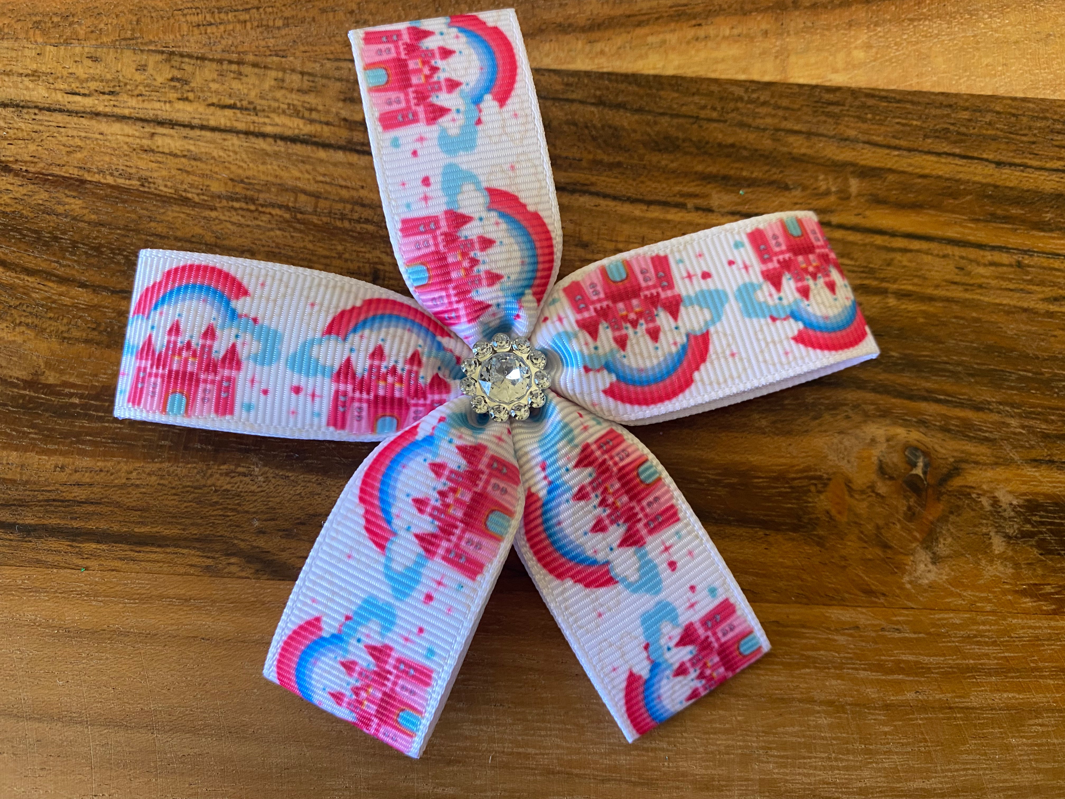 Castle Ribbon Hairbow